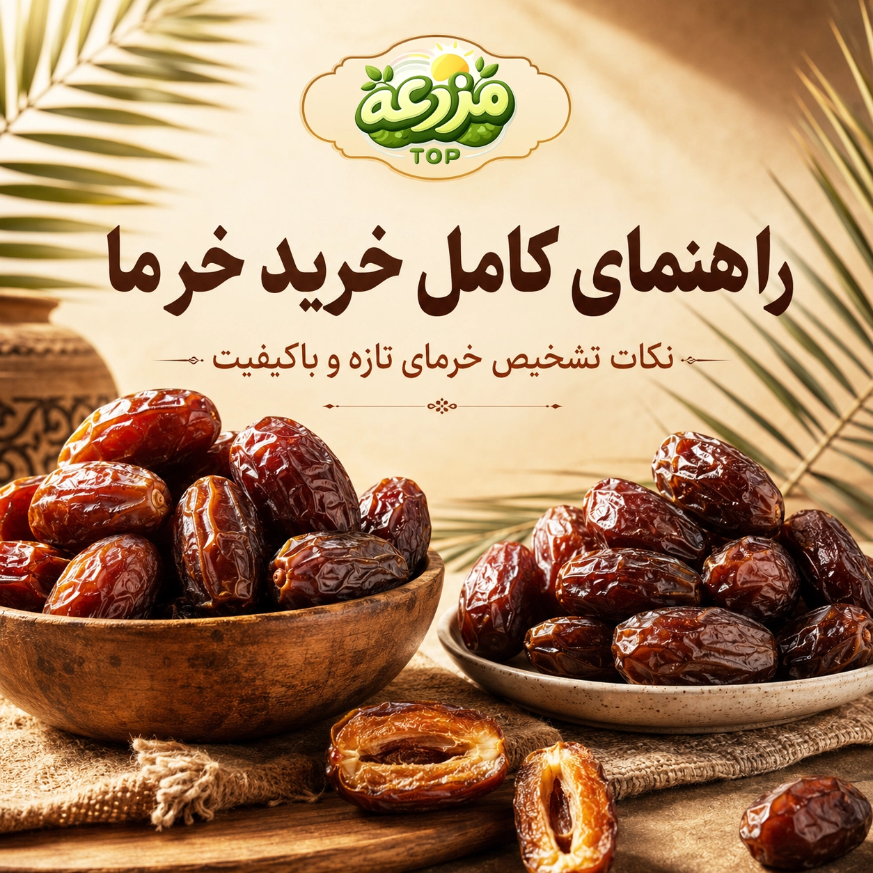 راهنمای خرید و نگهداری خرما