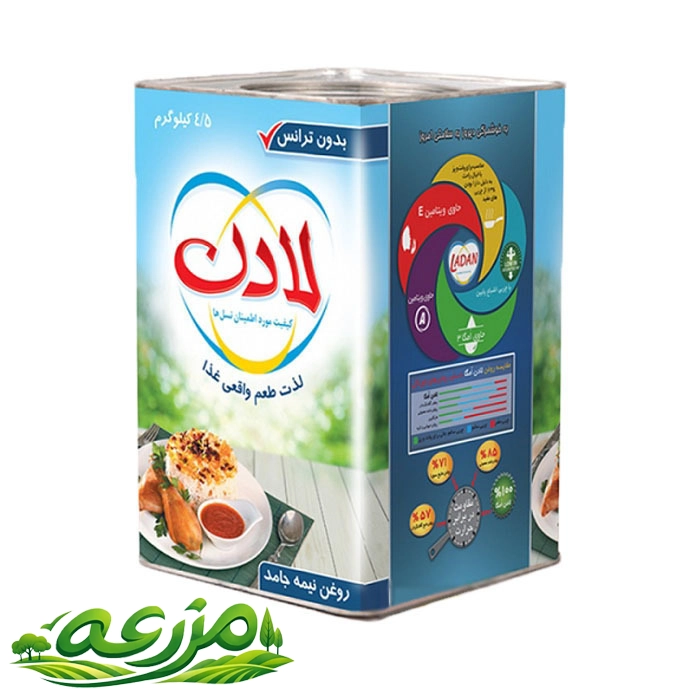 روغن پخت و پز لادن