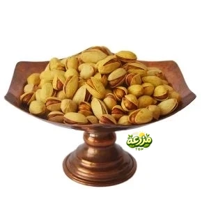 پسته احمد آقایی دستچین زعفرانی