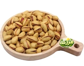 پسته احمد آقایی دستچین زعفرانی
