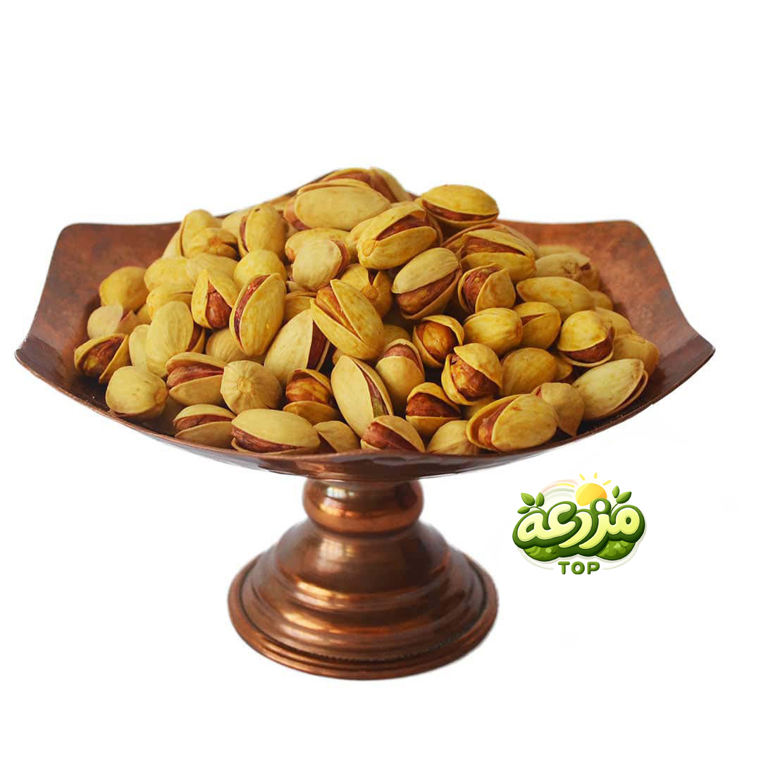 پسته احمد آقایی دستچین زعفرانی