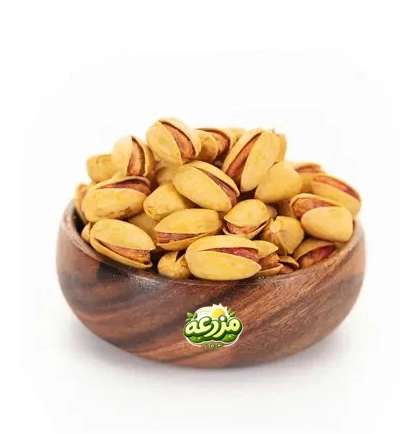 پسته فندقی بوداده زعفرانی