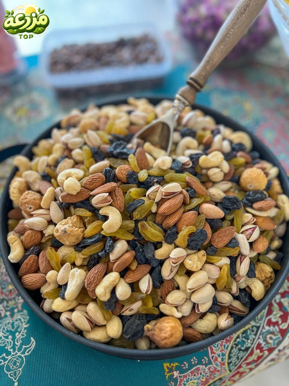آجیل چهار مغز خام